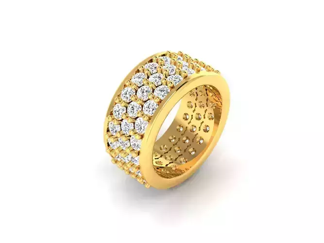 Solitaire Women Engagement Wedding Ring