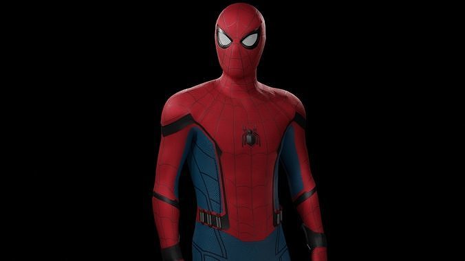 Spider-man Homecoming Stark Tech Suit 3D model Free 3D model