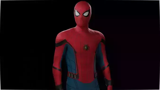 Spider-man Homecoming Stark Tech Suit 3D model
