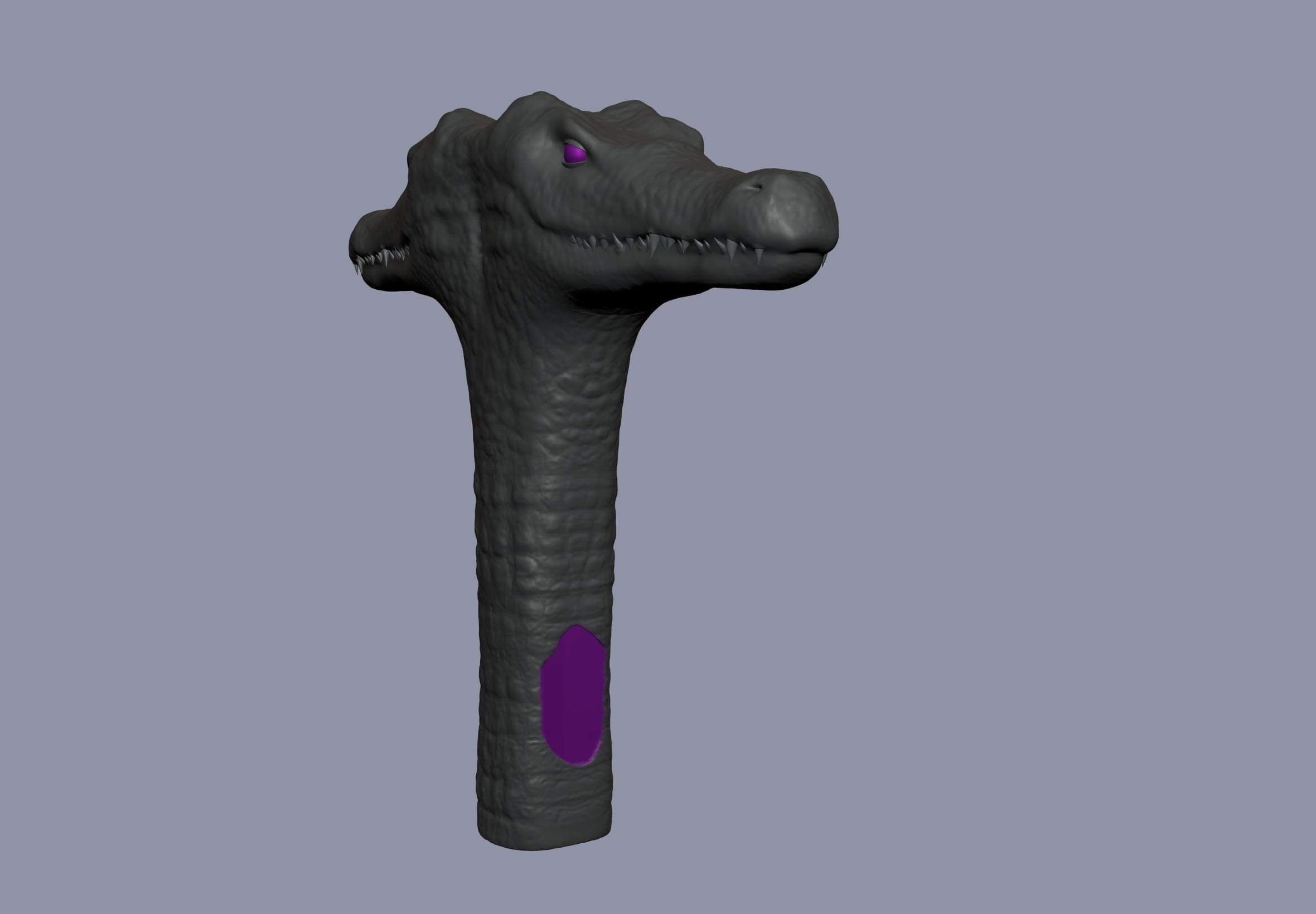 Arthur Harrow Crocodile Cane - Moon Knight Fan Art 3D print model_4