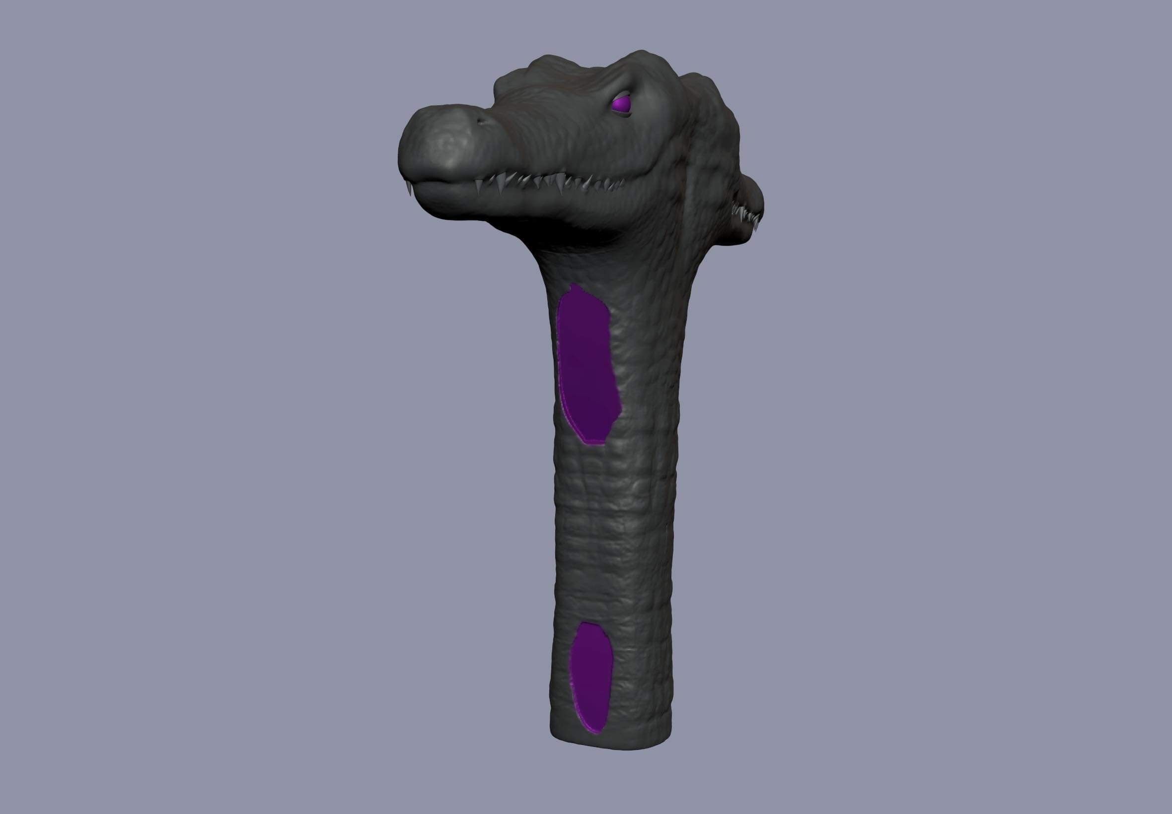 Arthur Harrow Crocodile Cane - Moon Knight Fan Art 3D print model_7
