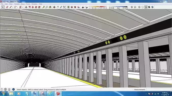 Sketchup Terminal A6 Free 3D model