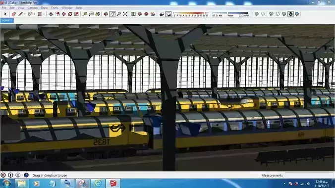 Sketchup Terminal A7 Free 3D model