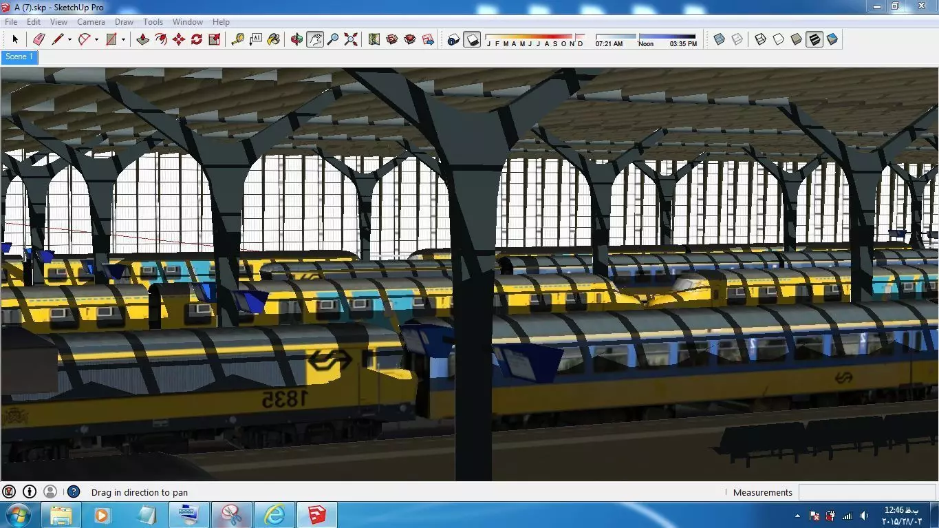 Sketchup Terminal A7 Free 3D model_0