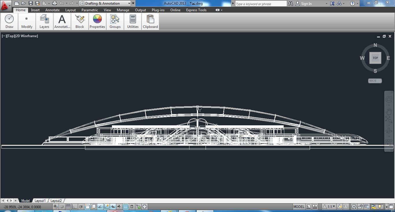 Sketchup Terminal A9 Project SKP DWG PIC 3D model_11