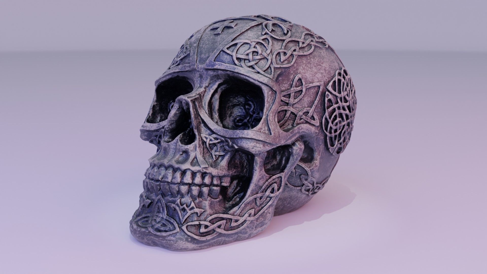 Skull collection with eyes _16