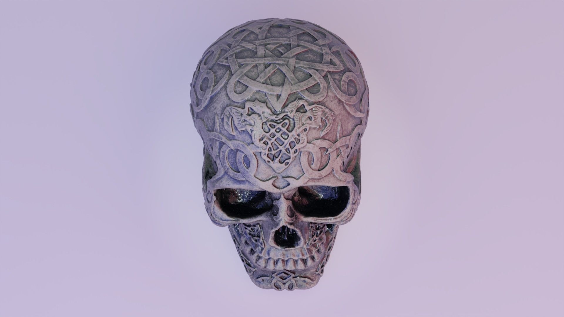 Skull collection with eyes _18