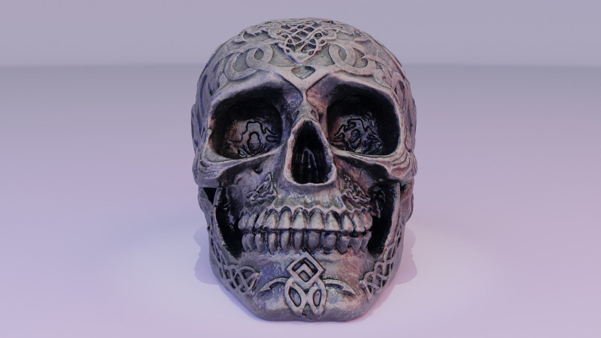 Skull collection with eyes _11