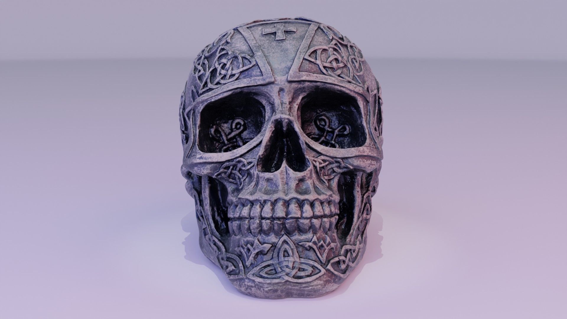 Skull collection with eyes _15