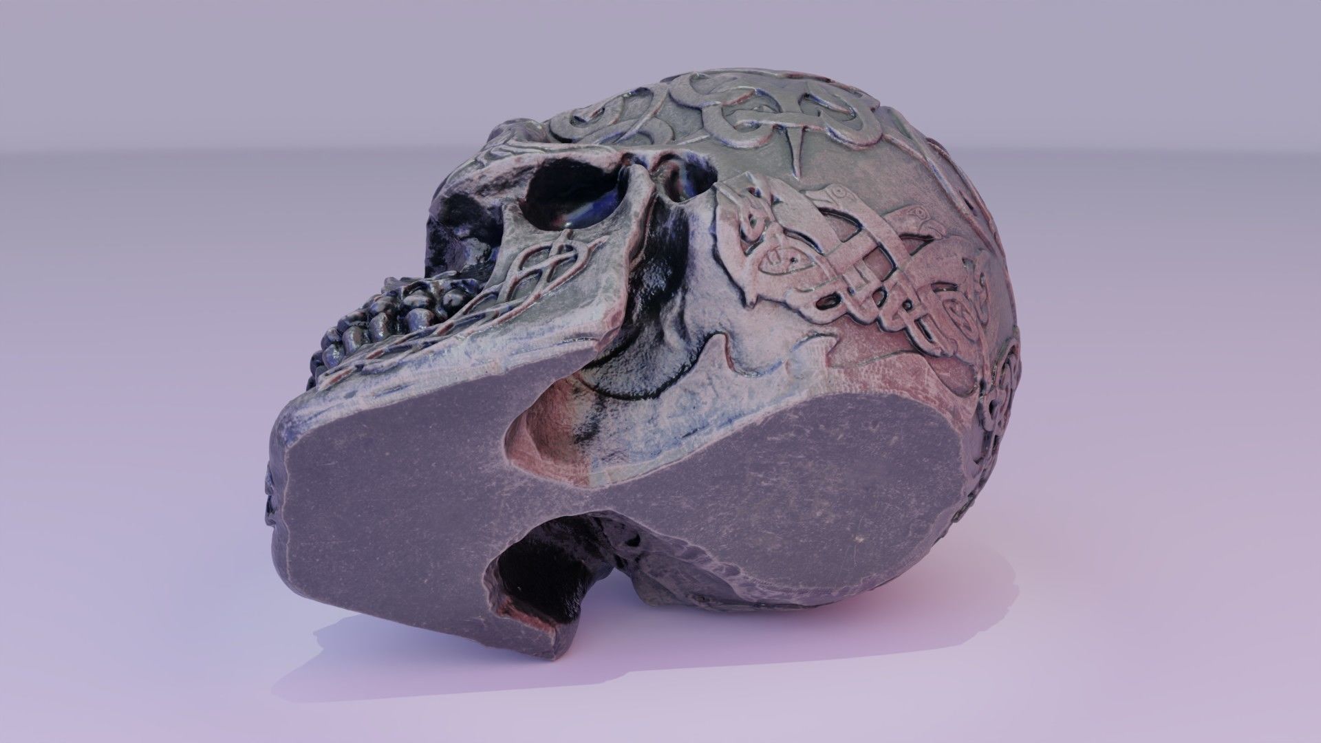 Skull collection with eyes _13