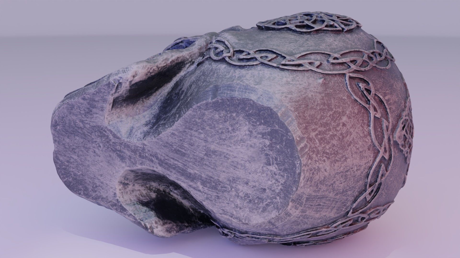 Skull collection with eyes _17