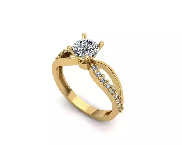 Solitaire ring 