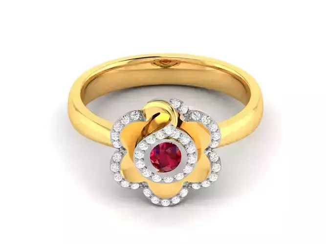 Women Engagement Wedding Ring