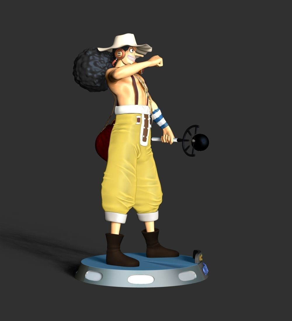 Usopp - One Piece 3D print model_8