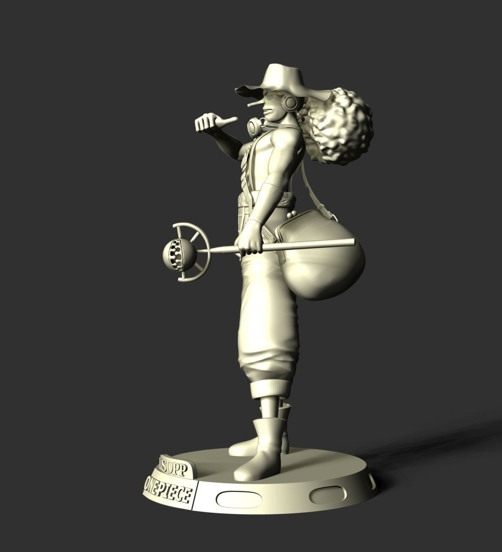 Usopp - One Piece 3D print model_13