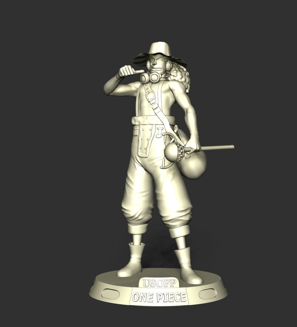 Usopp - One Piece 3D print model_12