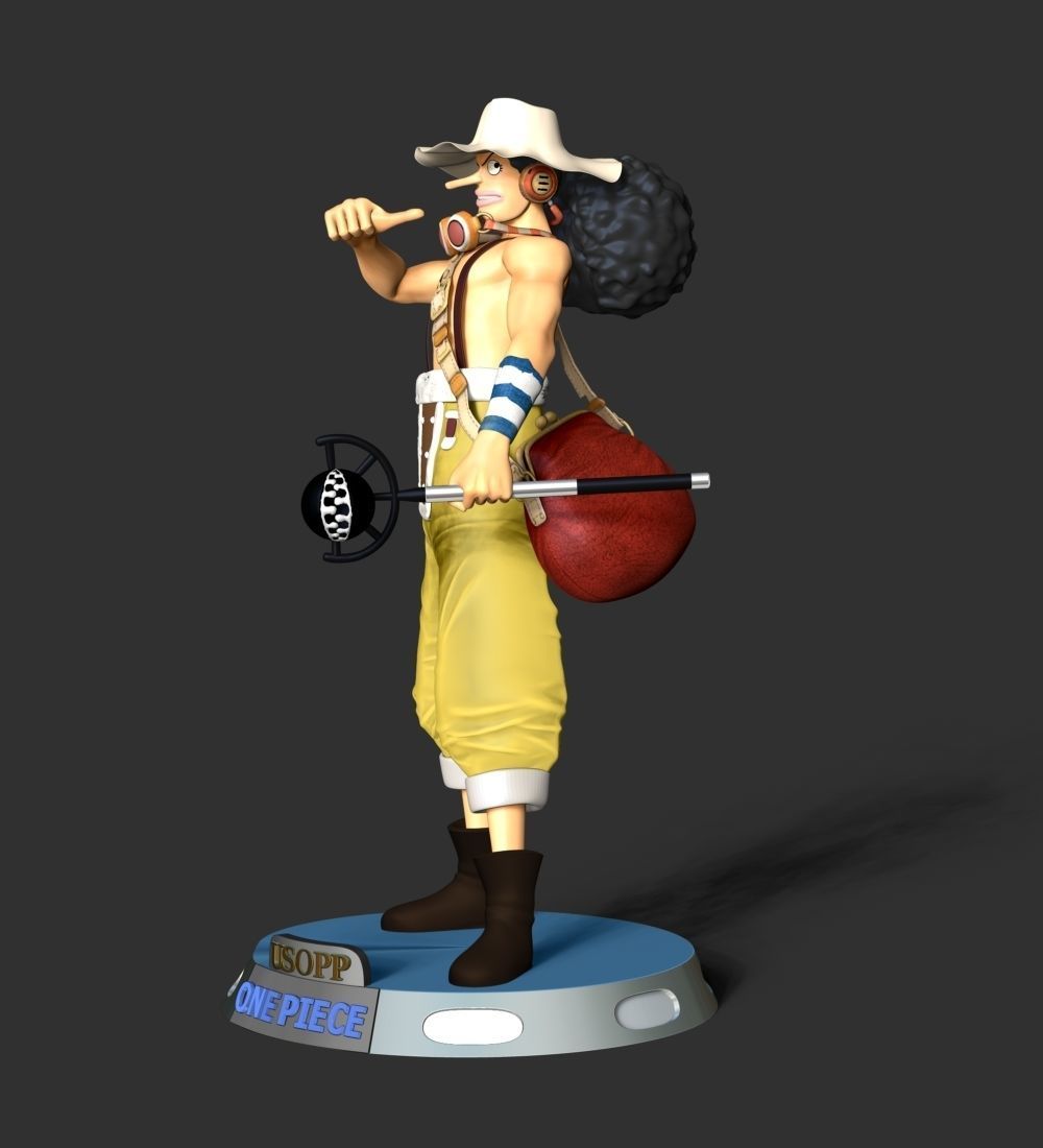 Usopp - One Piece 3D print model_7