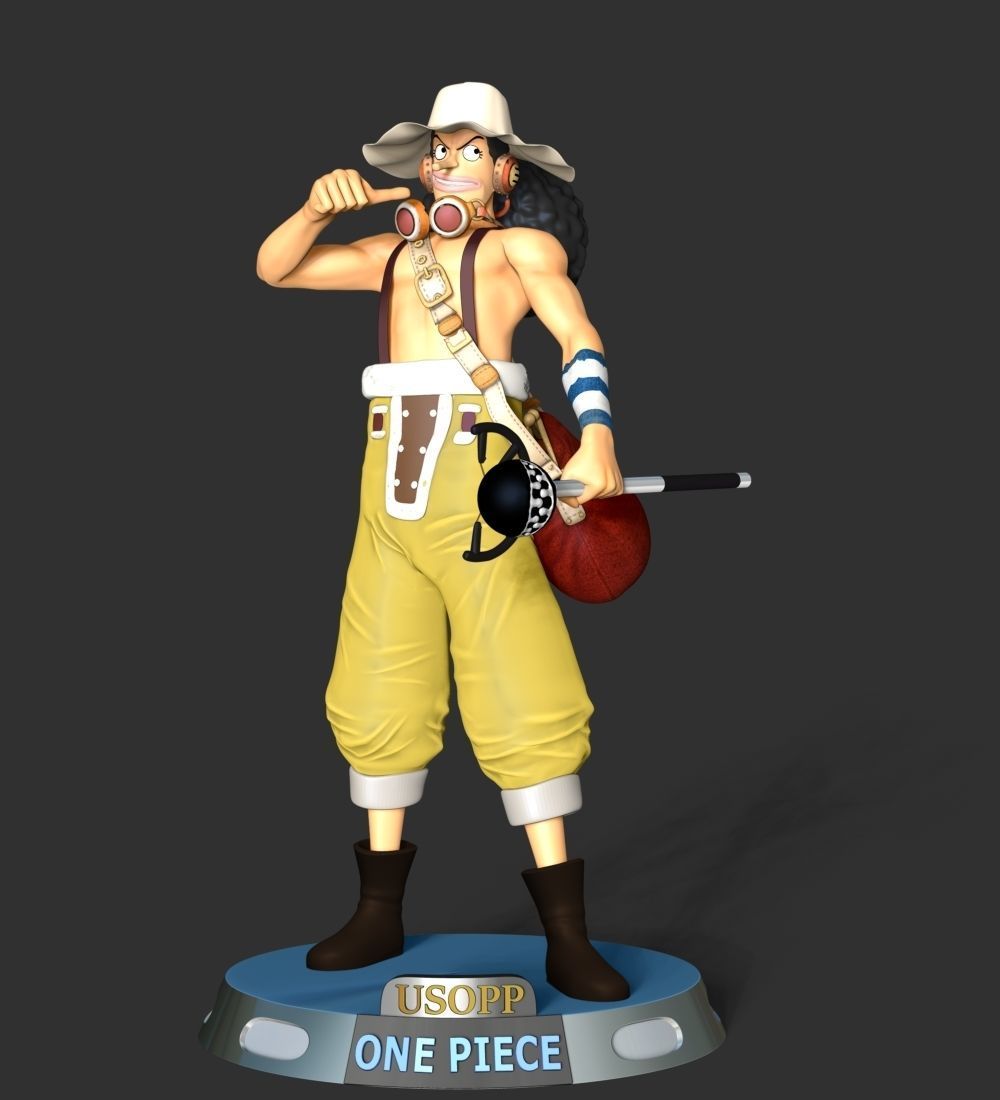 Usopp - One Piece 3D print model_6