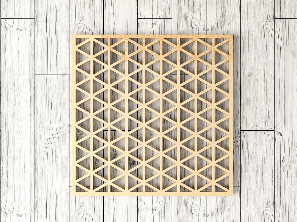 Decorative Panel 13 3D model_2