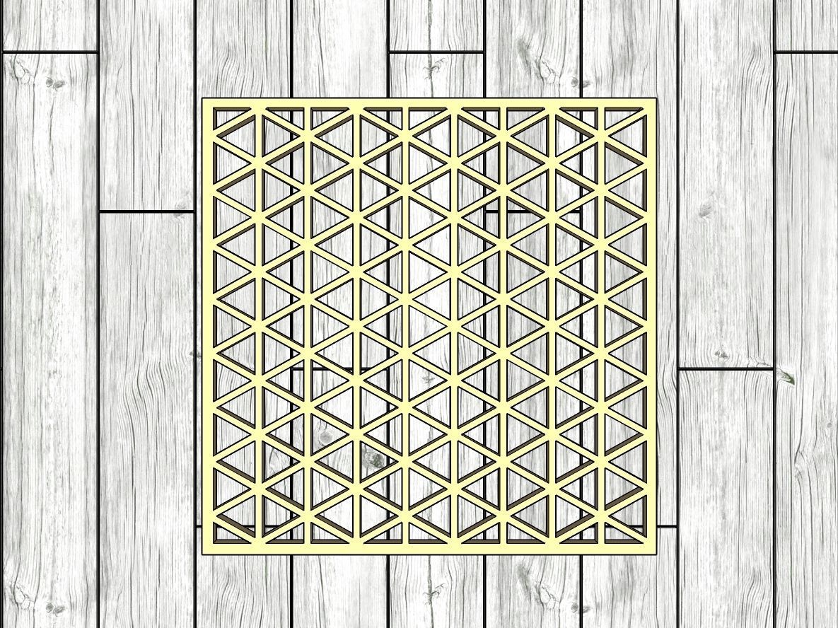 Decorative Panel 13 3D model_8