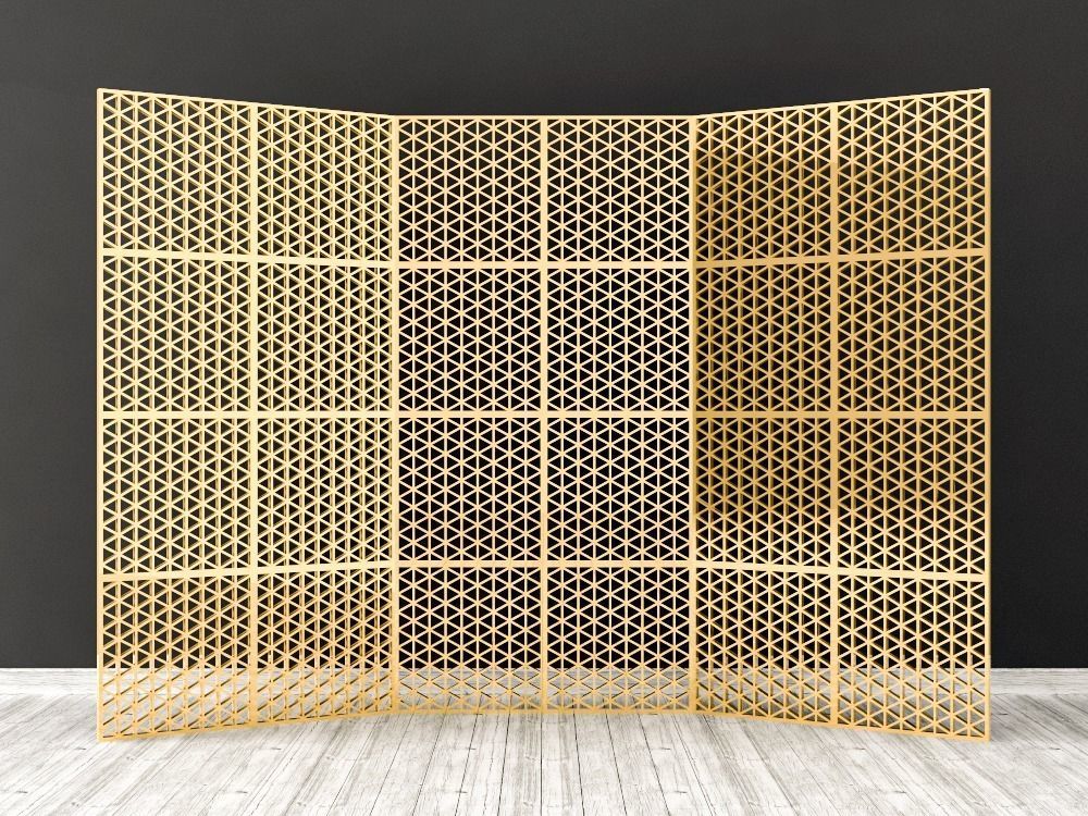 Decorative Panel 13 3D model_4