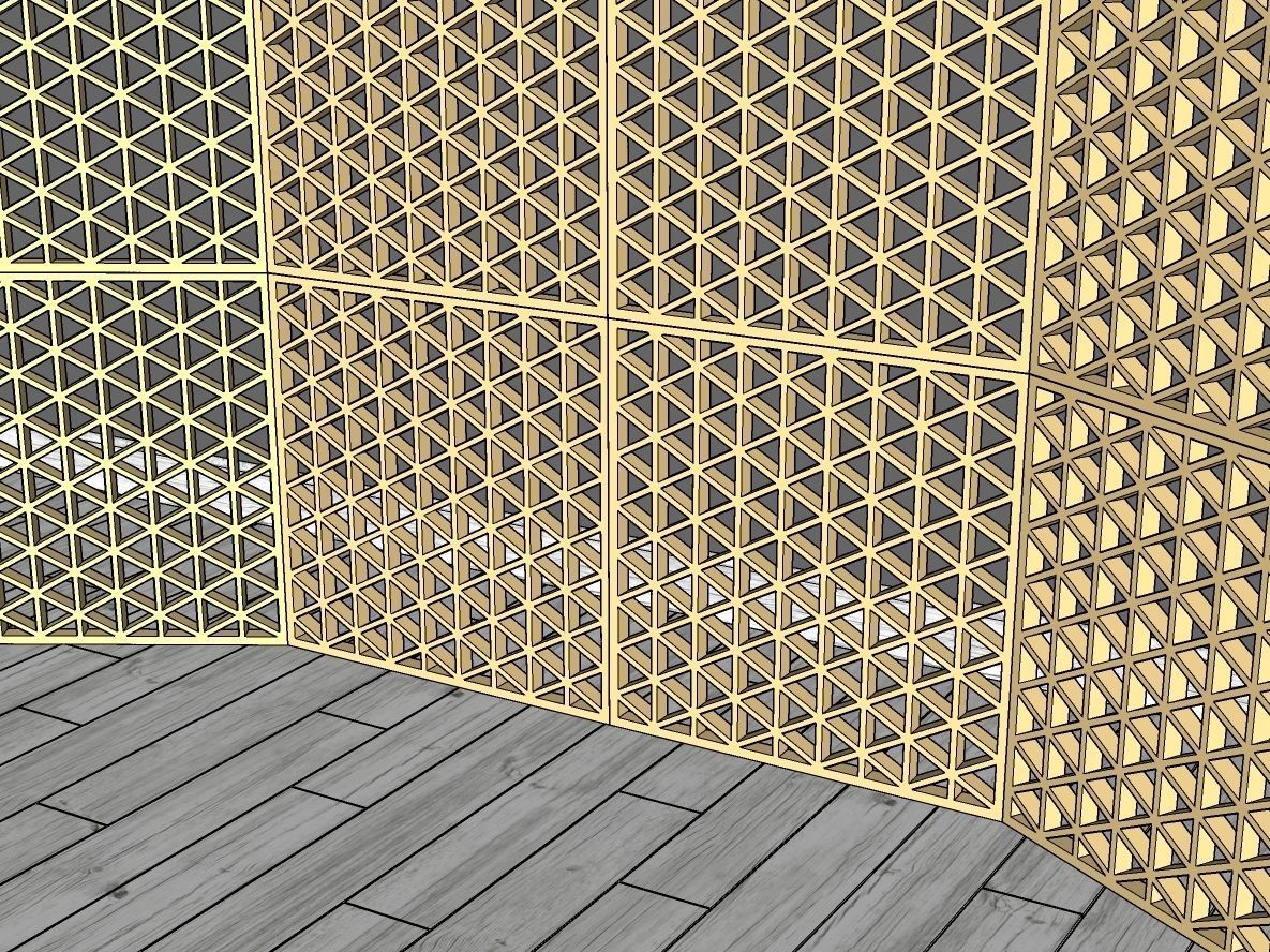 Decorative Panel 13 3D model_11