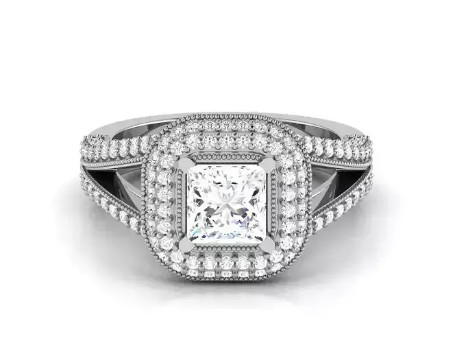 Women Engagement Wedding Princess Stone Ring