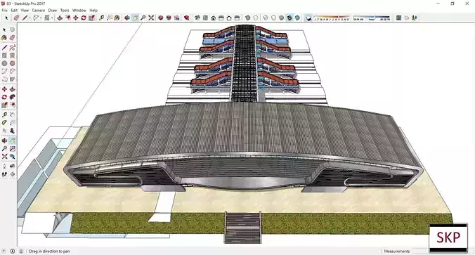 Sketchup Terminal B3 3D model