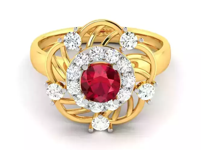 Women Engagement Wedding Ring