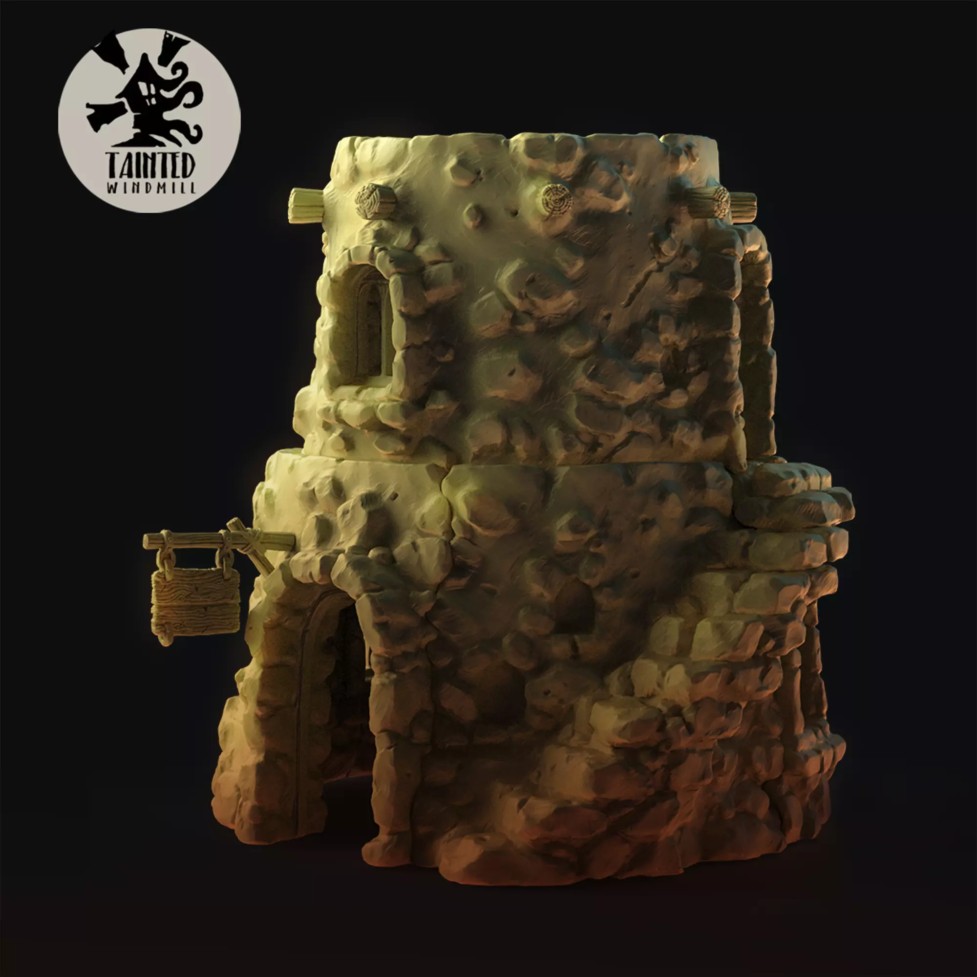 Desert House 3D print model_0