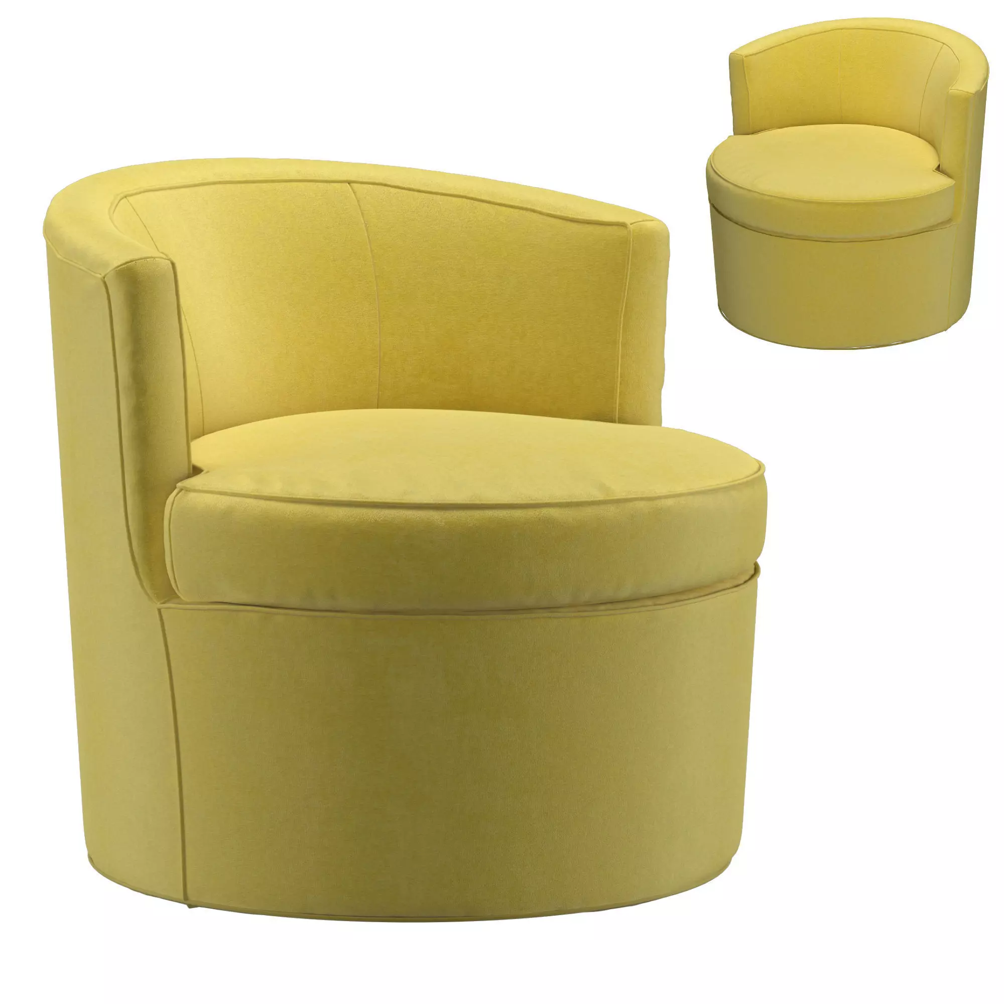 Otis Swivel Chair 3D model