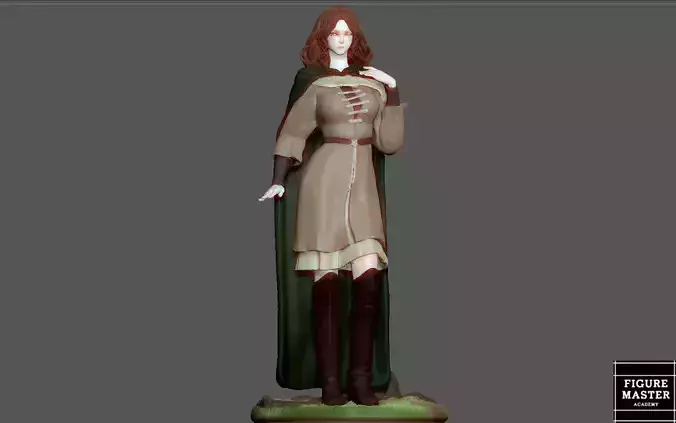 MELINA ELDEN RING CHARACTER GIRL 3D print model