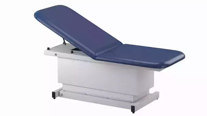 Exam Table Low-poly 3D model