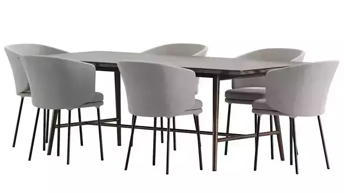 Holland table and Senso chairs