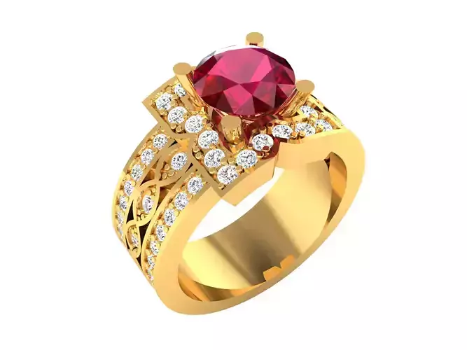 Women Engagement Wedding Ring