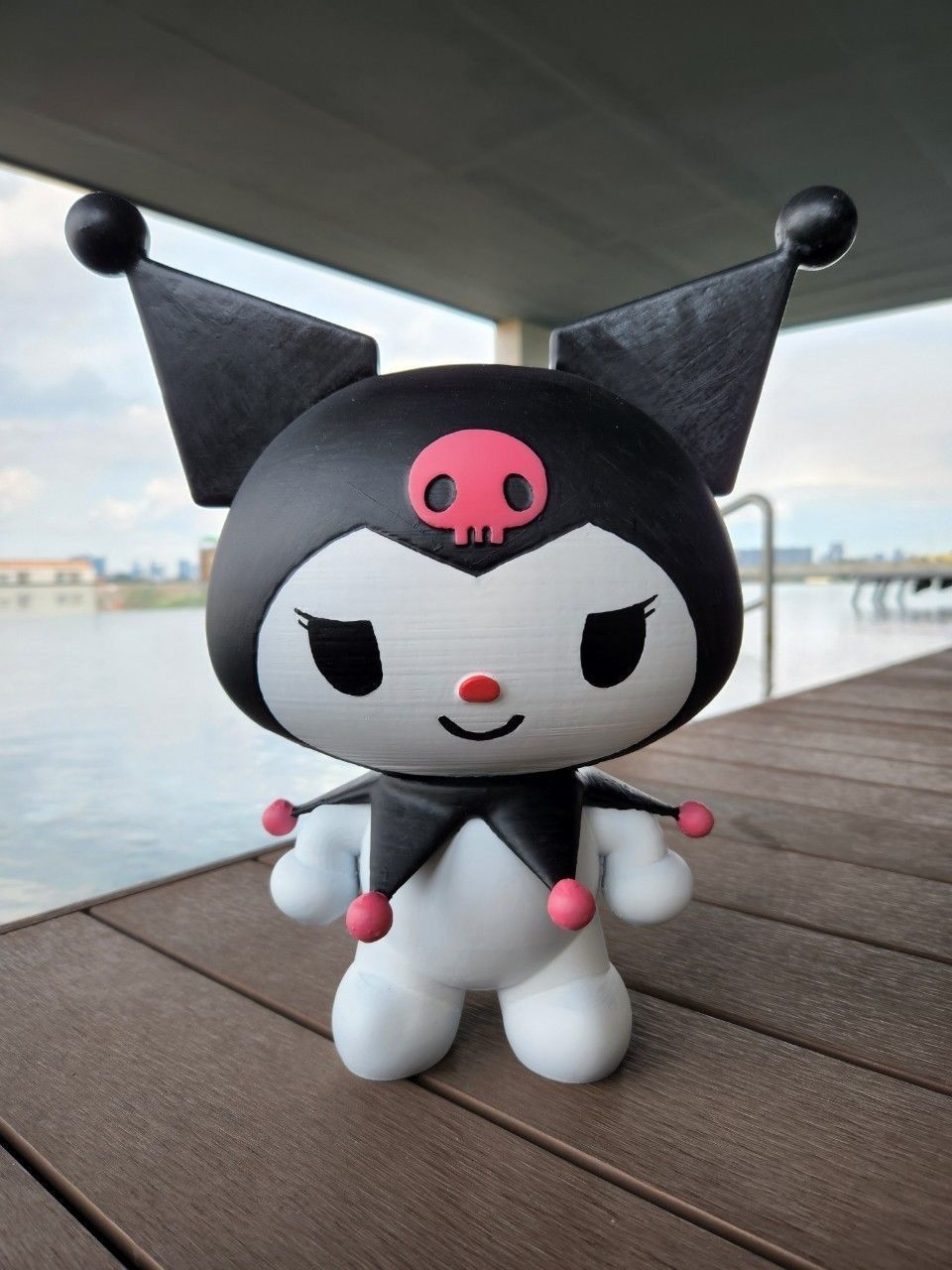 Kuromi from MyMelody 3D print ready 3D print model_7