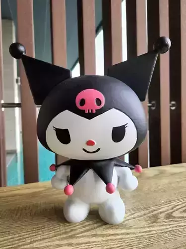Kuromi from MyMelody 3D print ready 3D print model