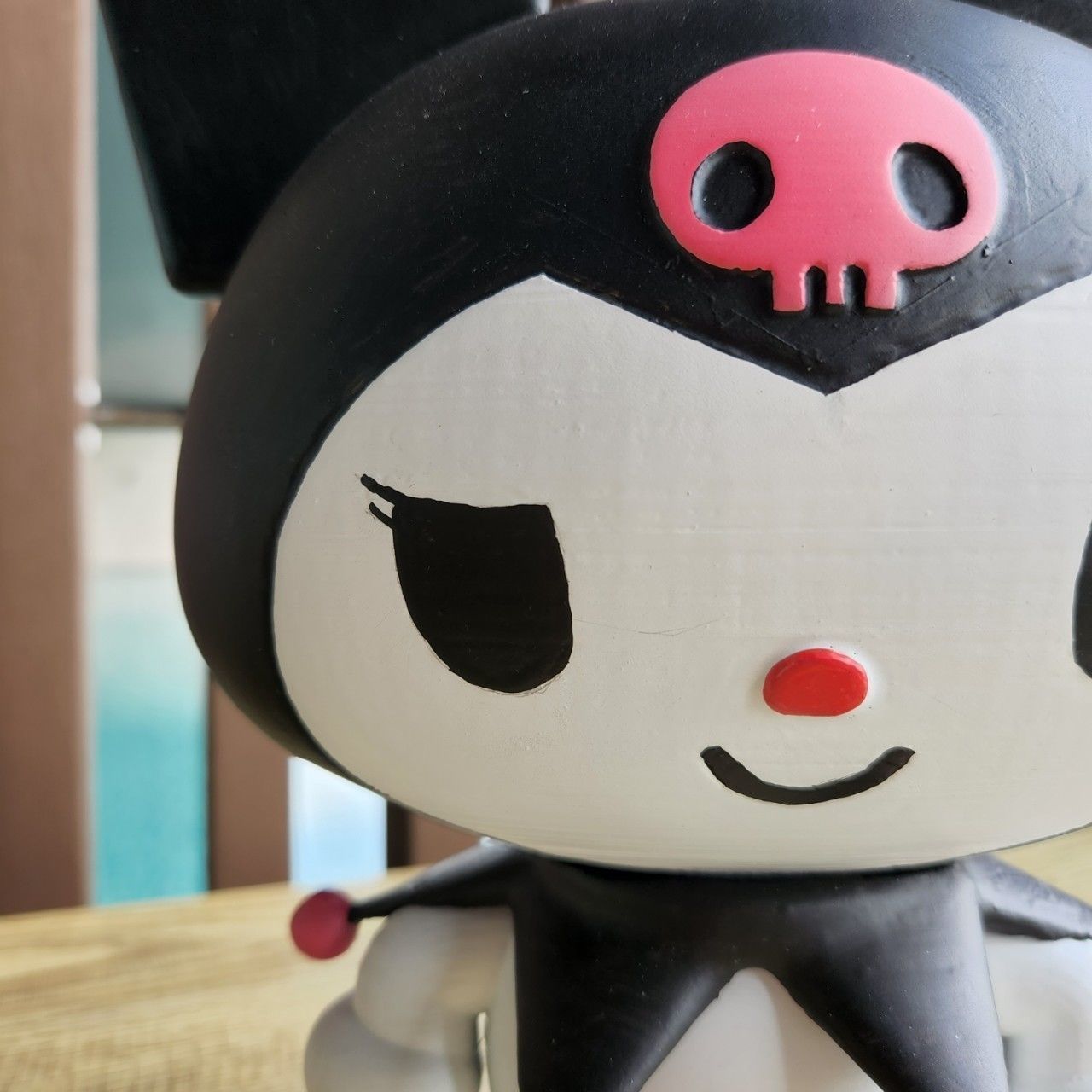 Kuromi from MyMelody 3D print ready 3D print model_11