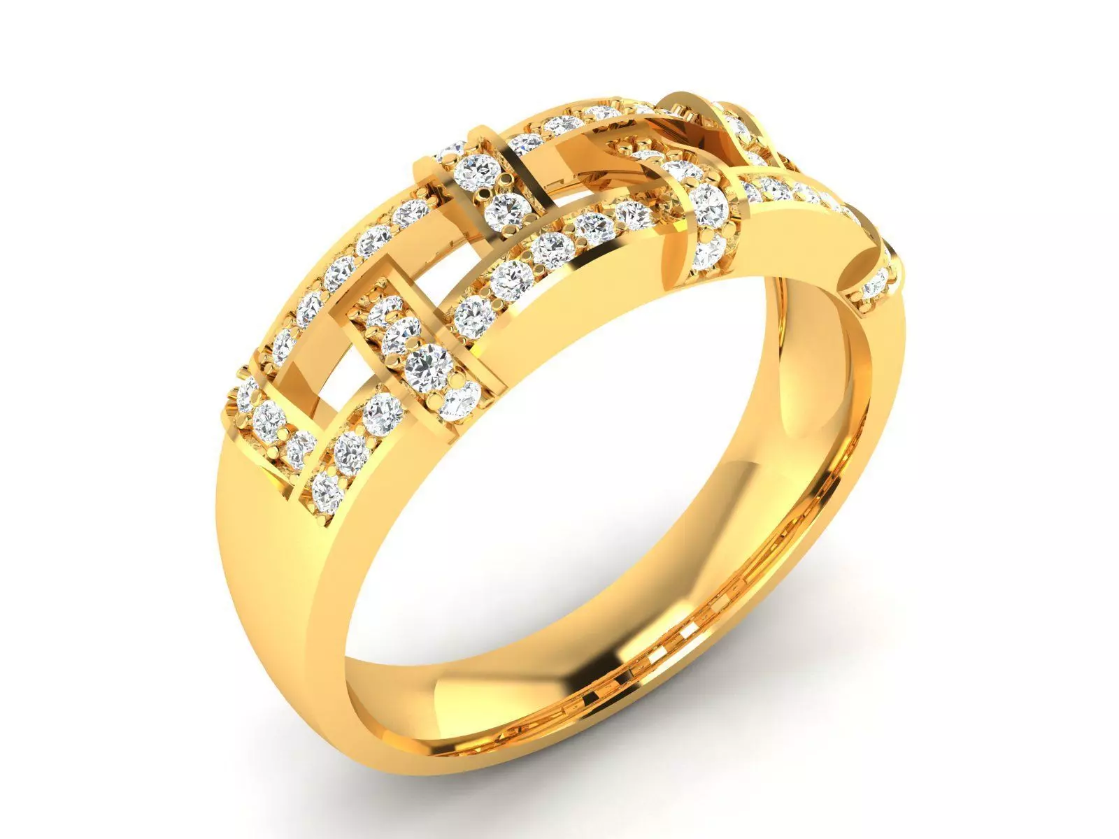 Women Engagement Wedding Ring 3D print model