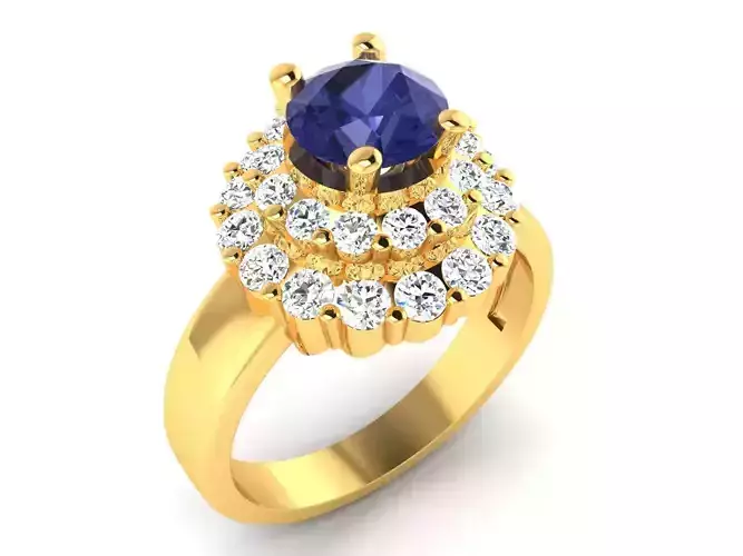 Women Engagement Wedding Ring