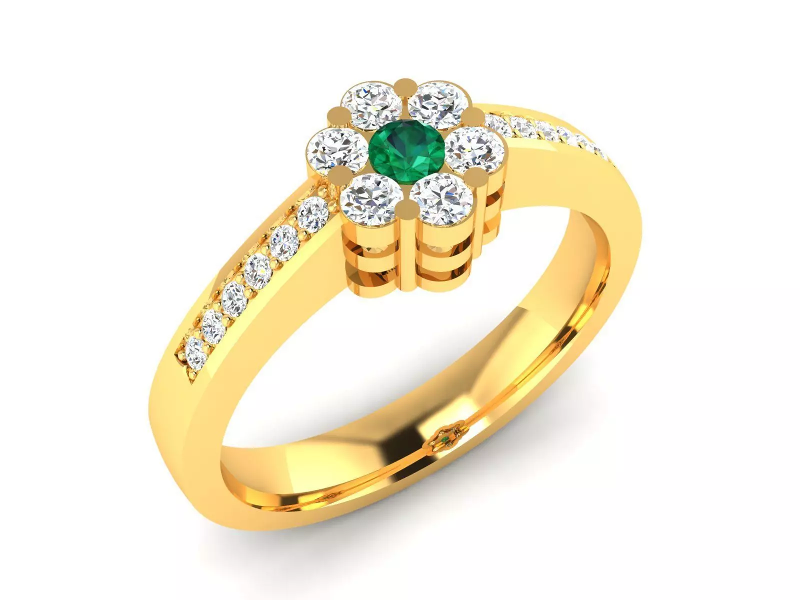 Women Wedding Ring 3D print model