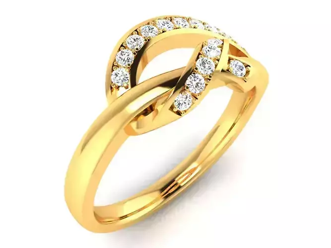 Women Solitaire Engagement Wedding Ring