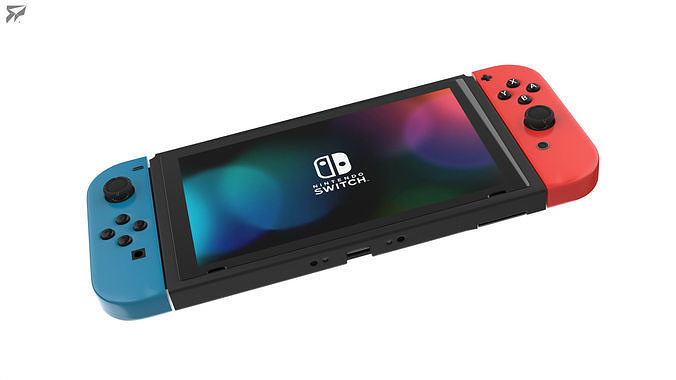 Nintendo Switch 3D model