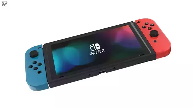 Nintendo Switch 3D model