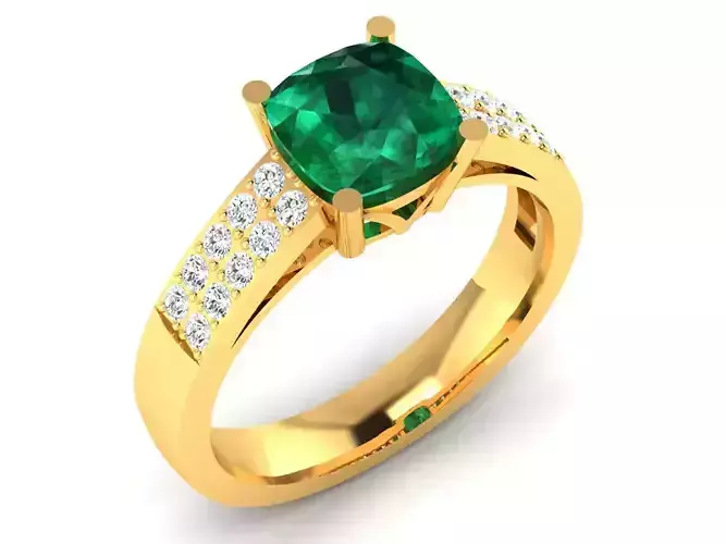 Women Solitaire Engagement Wedding Ring