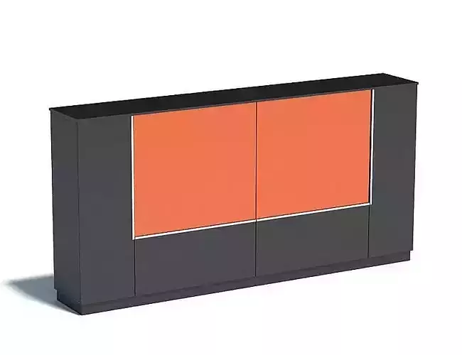 Dark Kitchen Counter