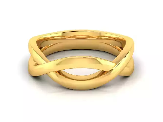 Women Solitaire Engagement Wedding Ring 3D print model