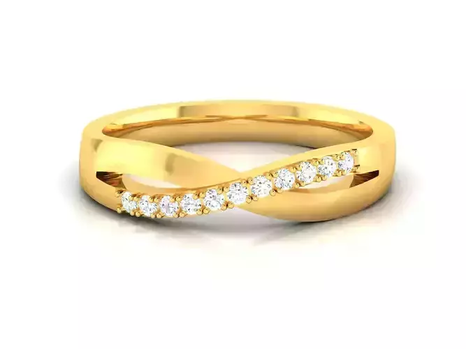 Women Solitaire Engagement Wedding Ring