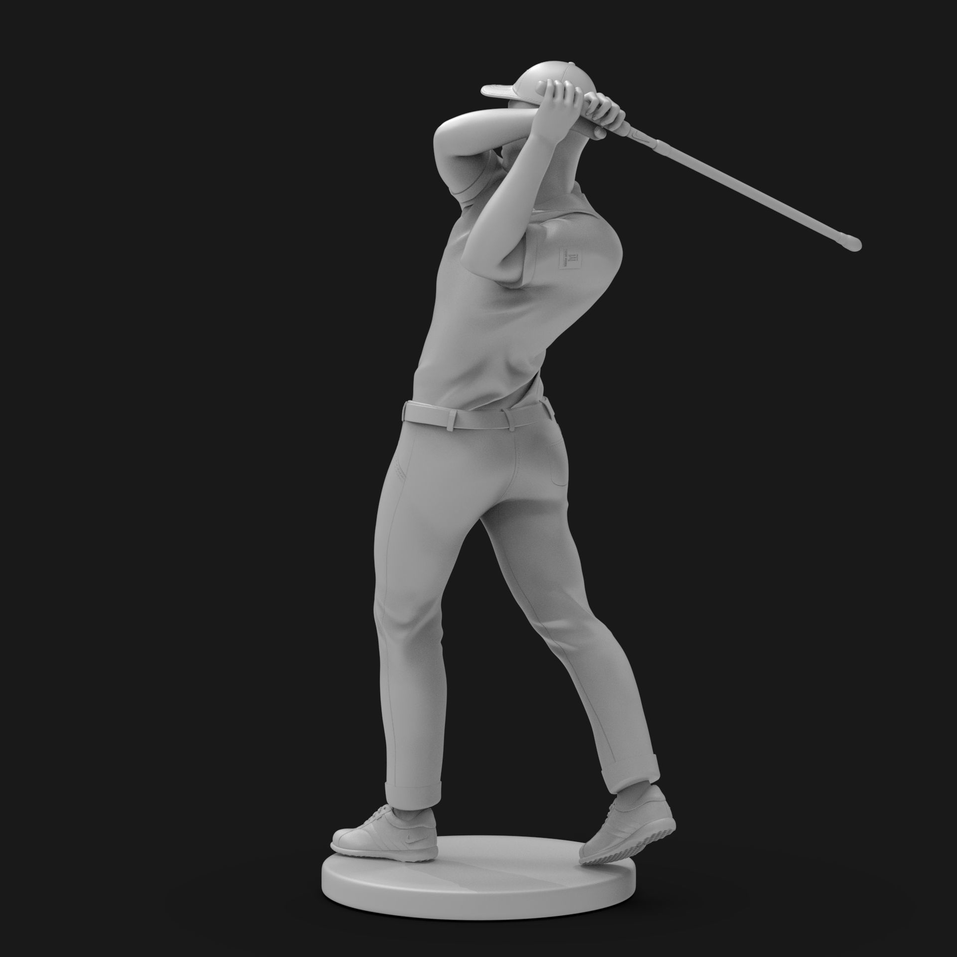 Tiger Wood 3D Printable 1 3D print model_20