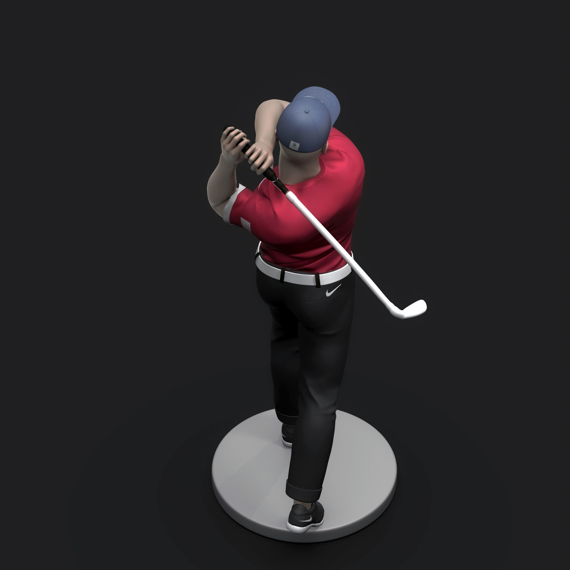 Tiger Wood 3D Printable 1 3D print model_16